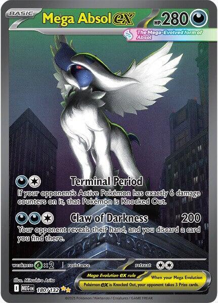 Mega Absol ex 180/132 - Mega Evolution - Special Illustration Rare