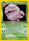 Dark Weezing (14) (1st Edition Holofoil) 14 - Team Rocket - Holo Rare