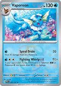 Vaporeon (Master Ball Pattern) 022/131 - Prismatic Evolutions - Rare