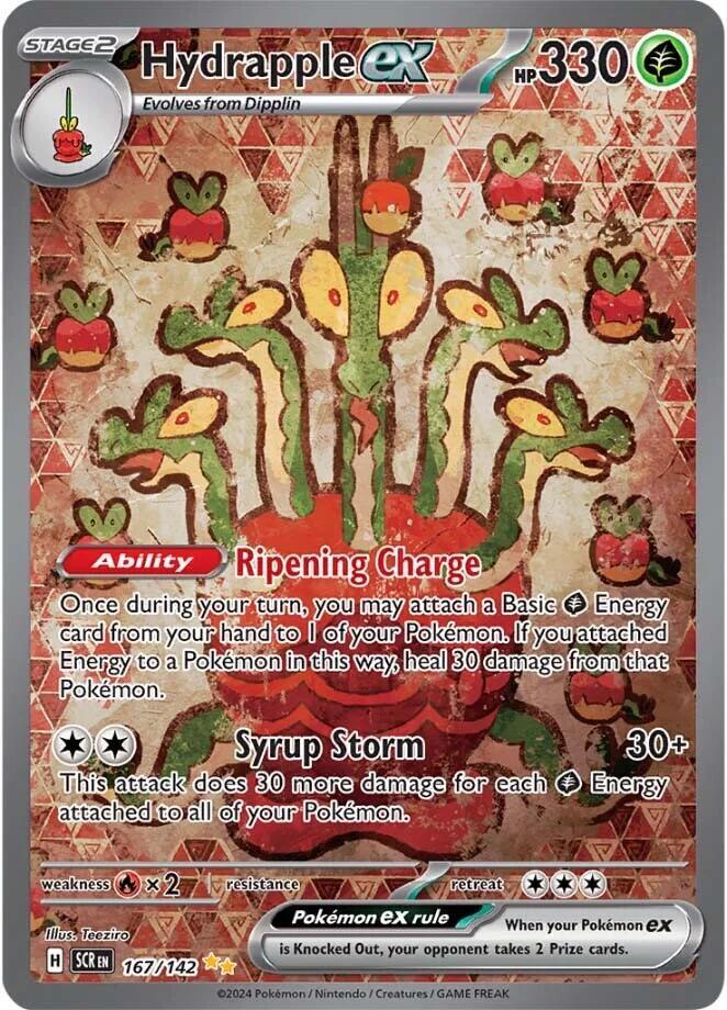 Hydrapple ex 167/142 - Stellar Crown - Special Illustration Rare