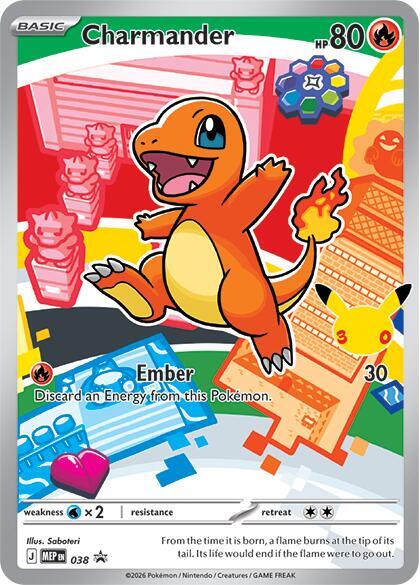 Charmander 038 - Mega Evolution Promos - Promo
