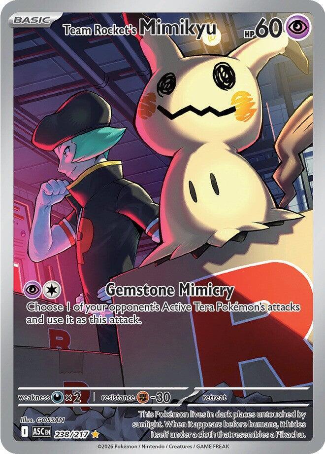 Team Rocket's Mimikyu 238/217 - Ascended Heroes - Illustration Rare