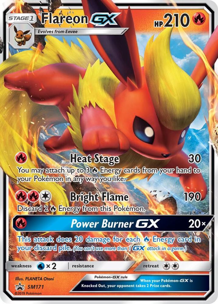 Flareon GX SM171 - Sun & Moon Promo - Promo