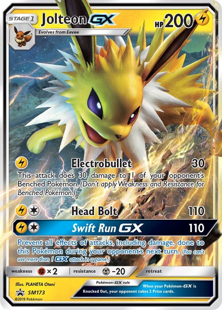Jolteon GX SM173 - Sun & Moon Promo - Promo