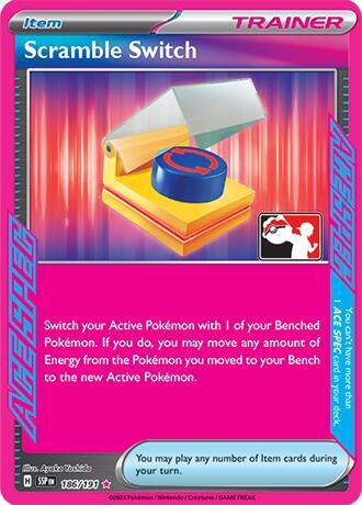 Scramble Switch 186/191 - Prize Pack Series One - ACE SPEC Rare