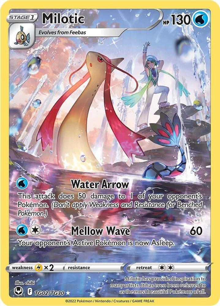 Milotic TG02/TG30 - Silver Tempest Trainer Gallery - Ultra Rare