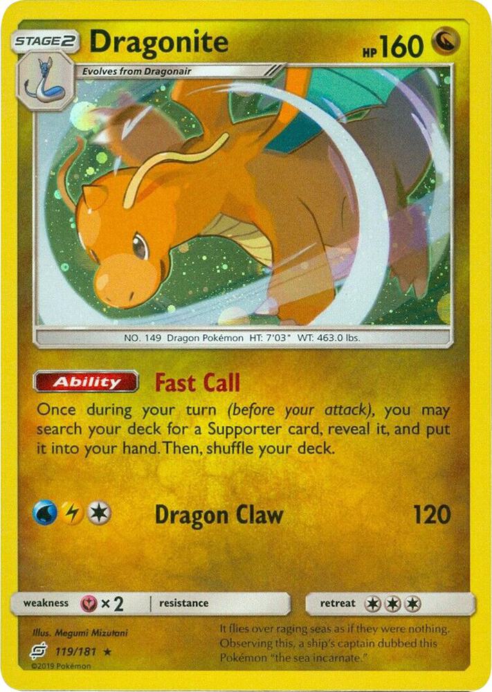 Dragonite (Cosmos Holo) 119/181 - Miscellaneous Cards & Products - Promo