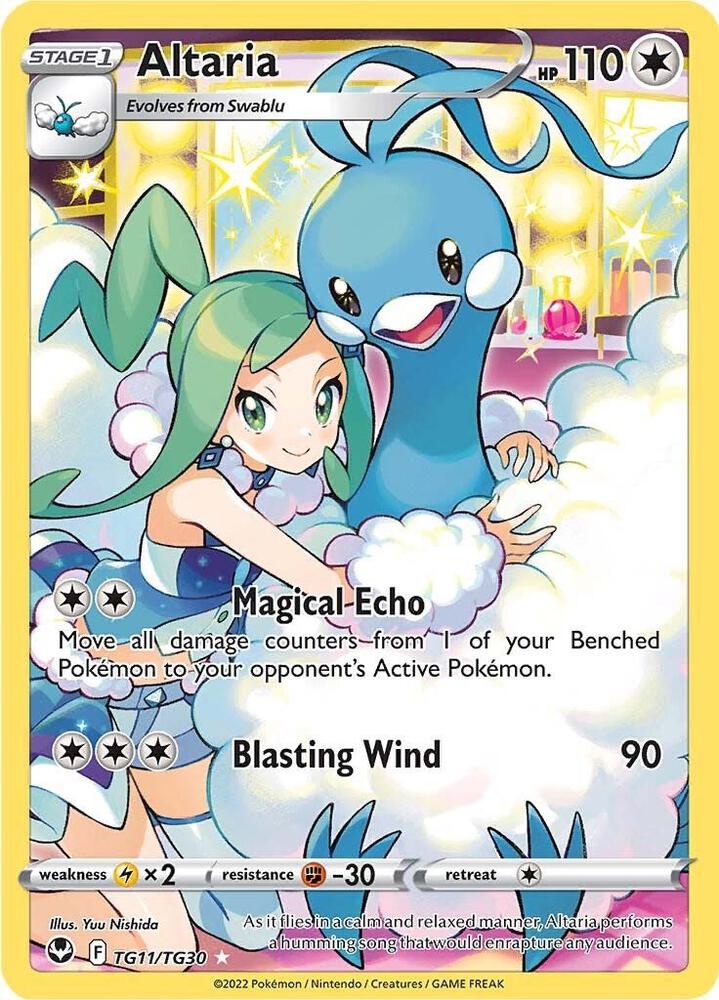 Altaria TG11/TG30 - Silver Tempest Trainer Gallery - Ultra Rare