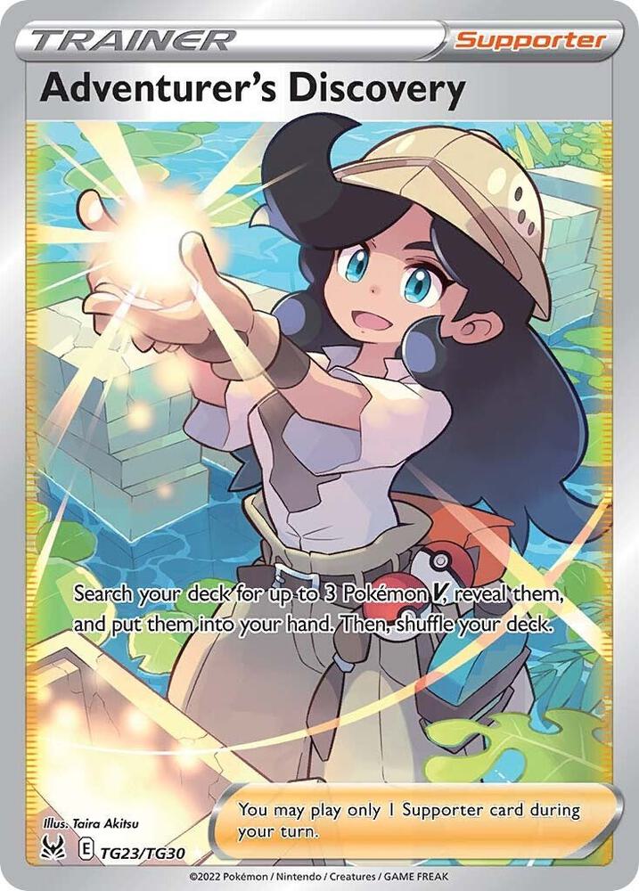 Adventurer's Discovery TG23/TG30 - Lost Origin Trainer Gallery - Ultra Rare