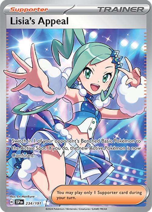 Lisia's Appeal 234/191 - Surging Sparks - Ultra Rare