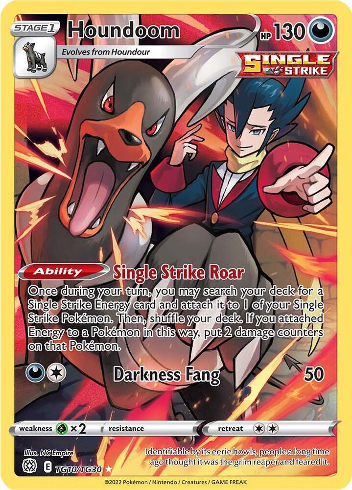 Houndoom TG10/TG30 - Brilliant Stars Trainer Gallery - Ultra Rare