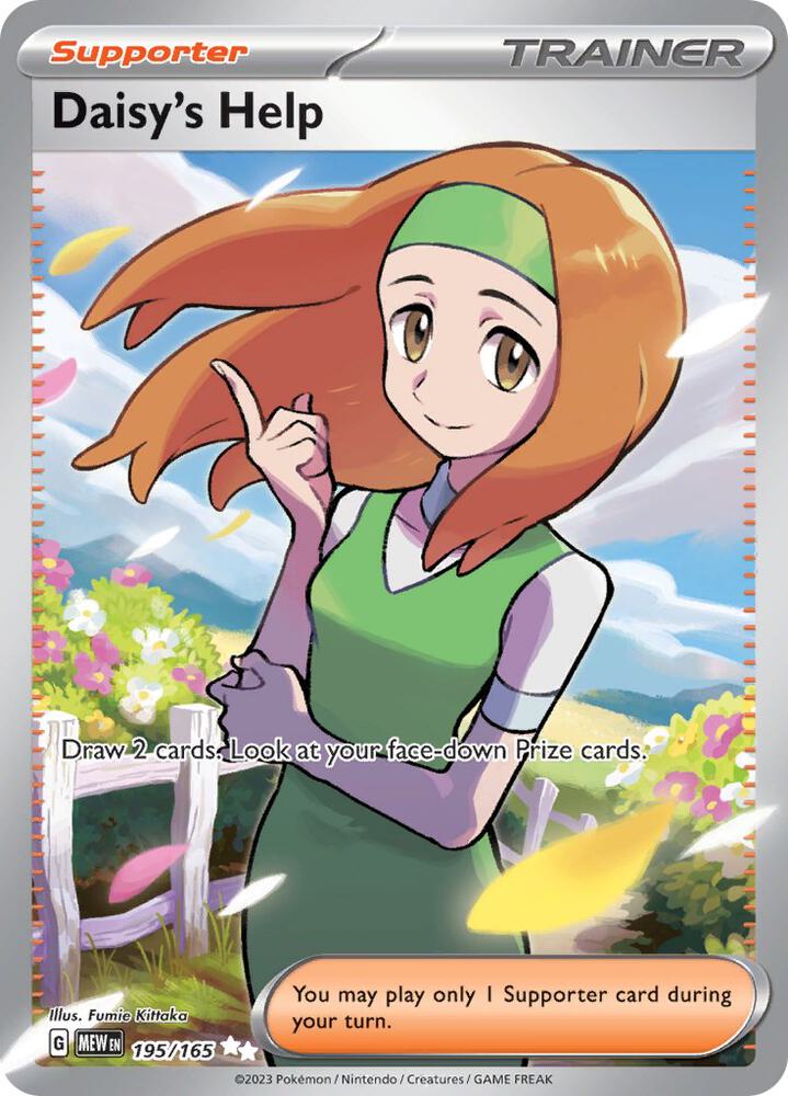 Daisy's Help 195/165 - SV: 151 - Ultra Rare