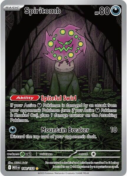 Spiritomb 148/132 - Mega Evolution - Illustration Rare