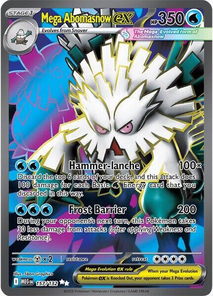 Mega Abomasnow ex 157/132 - Mega Evolution - Ultra Rare