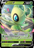 Celebi V 001/202 - Sword & Shield Base Set - Ultra Rare