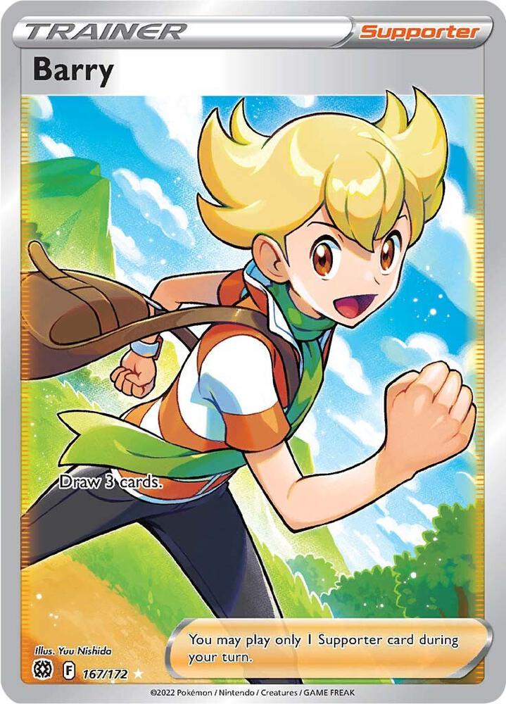 Barry (Full Art) 167/172 - Brilliant Stars - Ultra Rare