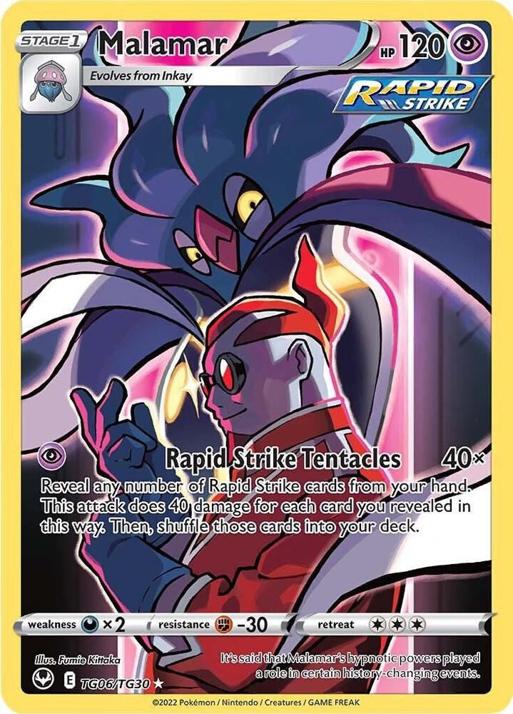 Malamar TG06/TG30 - Silver Tempest Trainer Gallery - Ultra Rare