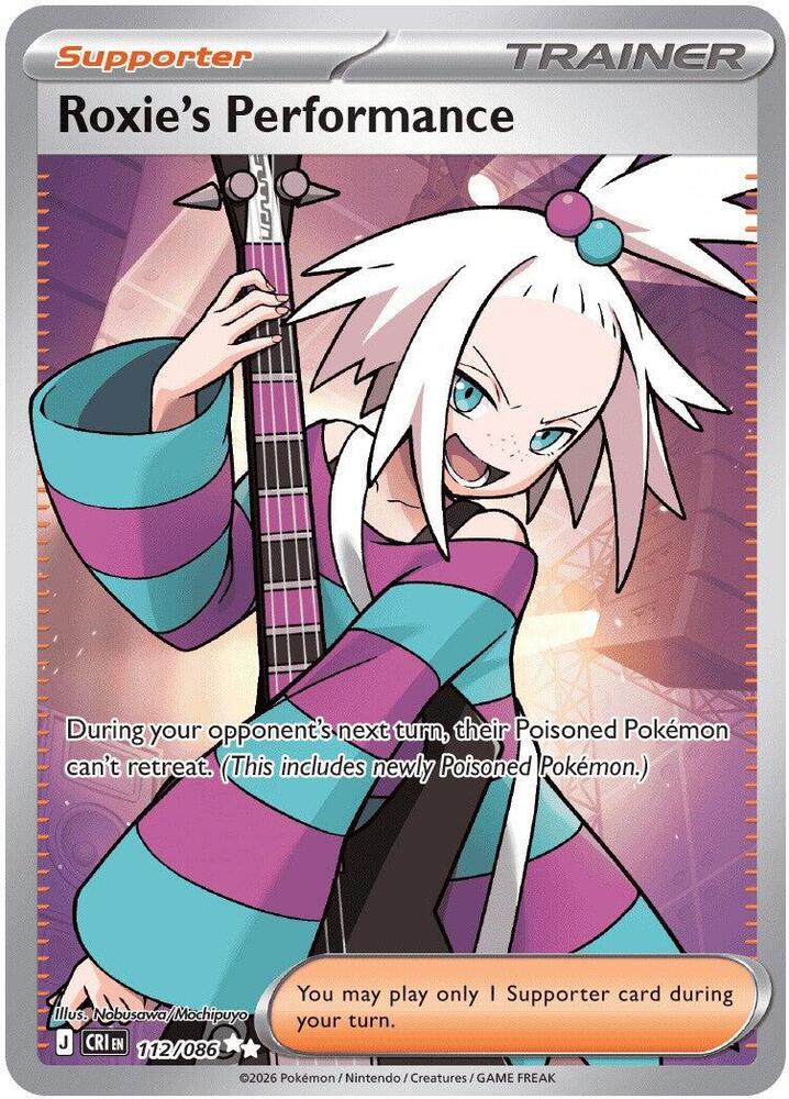 Roxie's Performance 112/086 - Chaos Rising - Ultra Rare