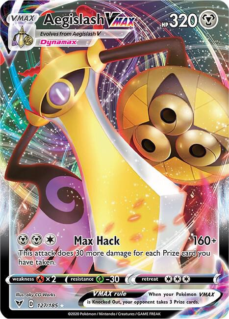 Aegislash VMAX 127/185 - Vivid Voltage - Ultra Rare
