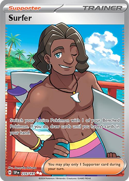 Surfer 235/191 - Surging Sparks - Ultra Rare