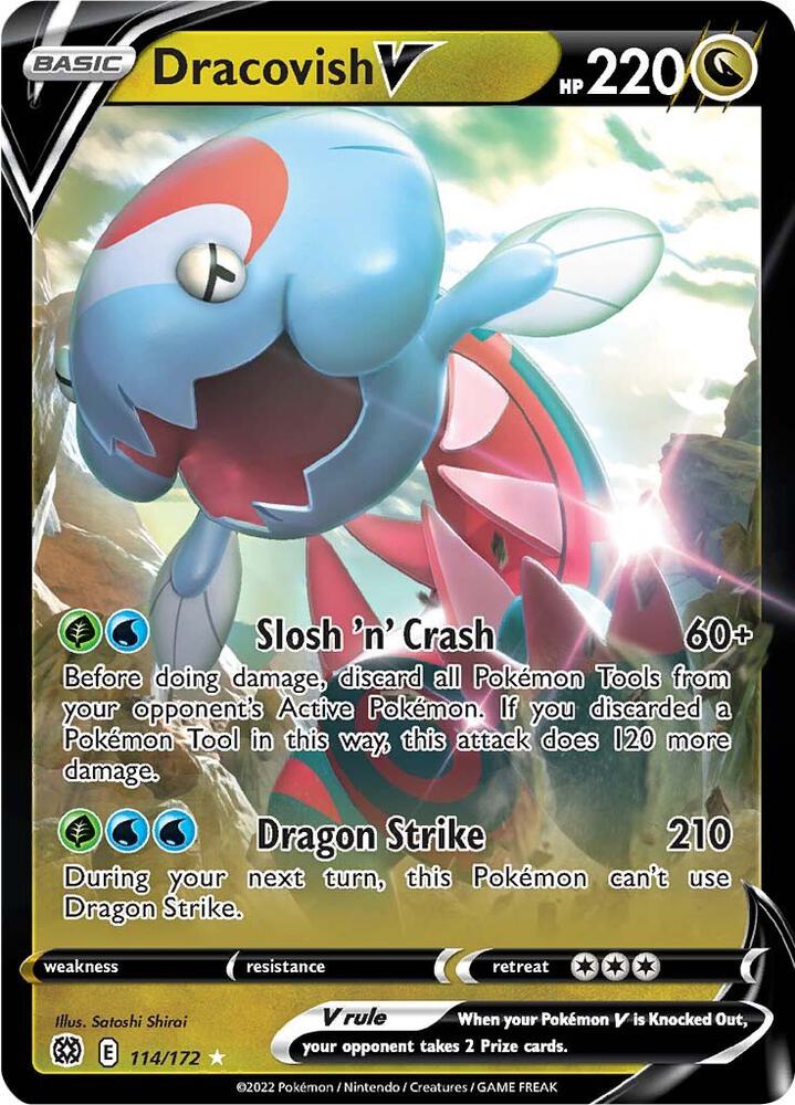Dracovish V 114/172 - Brilliant Stars - Ultra Rare
