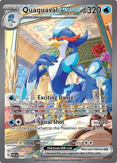 Quaquaval ex 260/193 - Paldea Evolved - Special Illustration Rare