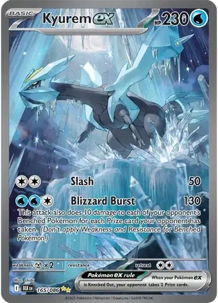 Kyurem ex 165/086 - Black Bolt - Special Illustration Rare